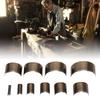 Leather V Shape Punch DIY Tool Tail Cut Puncher Round Belt Perforated Accessory Set