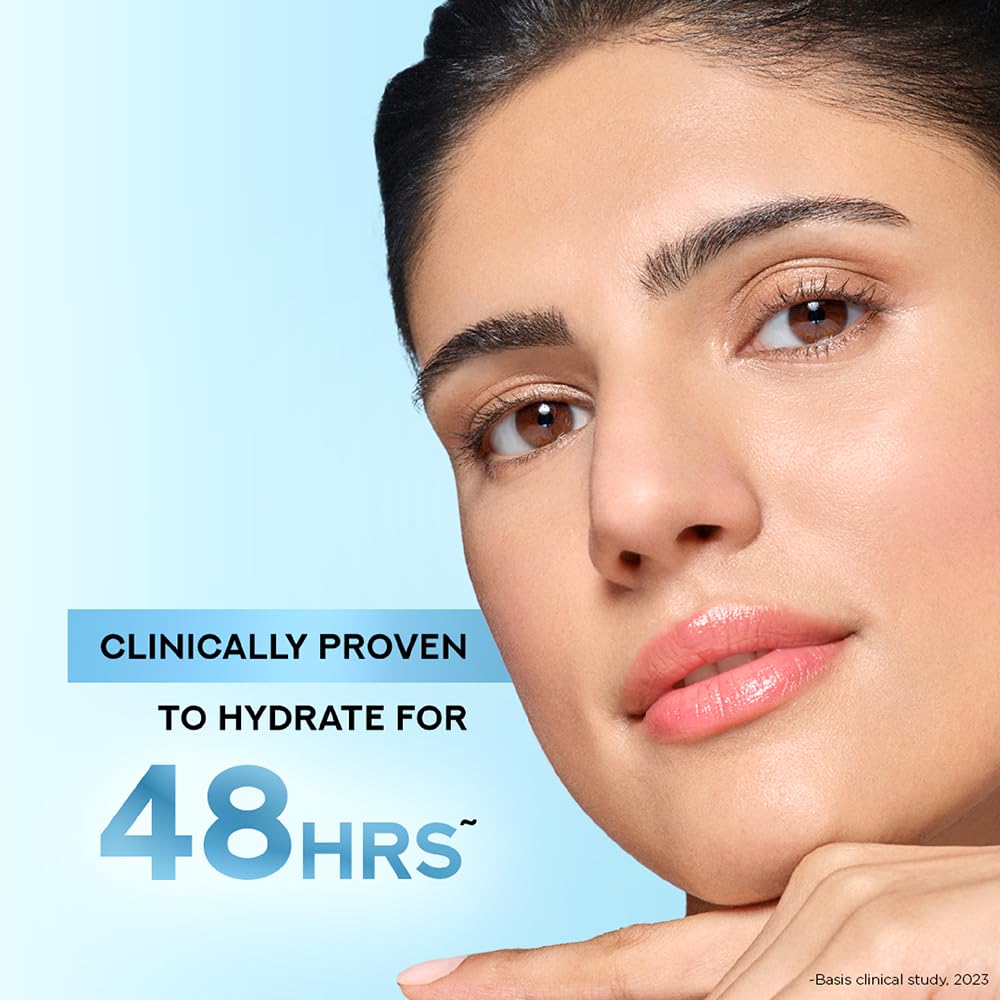 POND'S Super Light Gel Oil Free Face Moisturizer 100 G | With Hyaluronic Acid & Vitamin E for Fresh Glowing Skin & 24 Hr Hydration - Daily Use