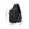 Mens Fanny Pack, Tactical Backpack Outdoor Chest Bag Shoulder Pack Hiking Climbing Shoulder Bags Hunting Daypack Single/Double S