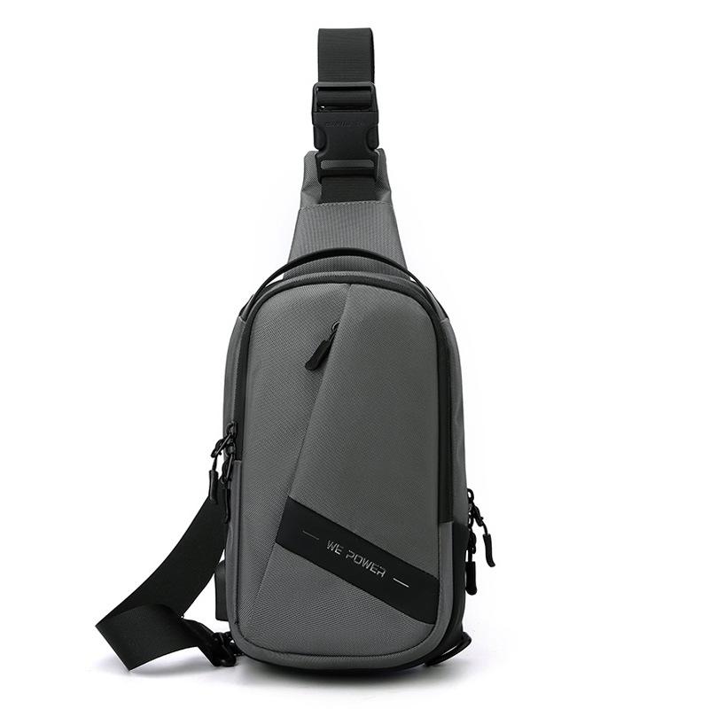 Large Capacity High Quality Nylon Men Chest Bag Outdoor Travel Shoulder Bag Waterproof Hiking Crossbody Messenger Bag