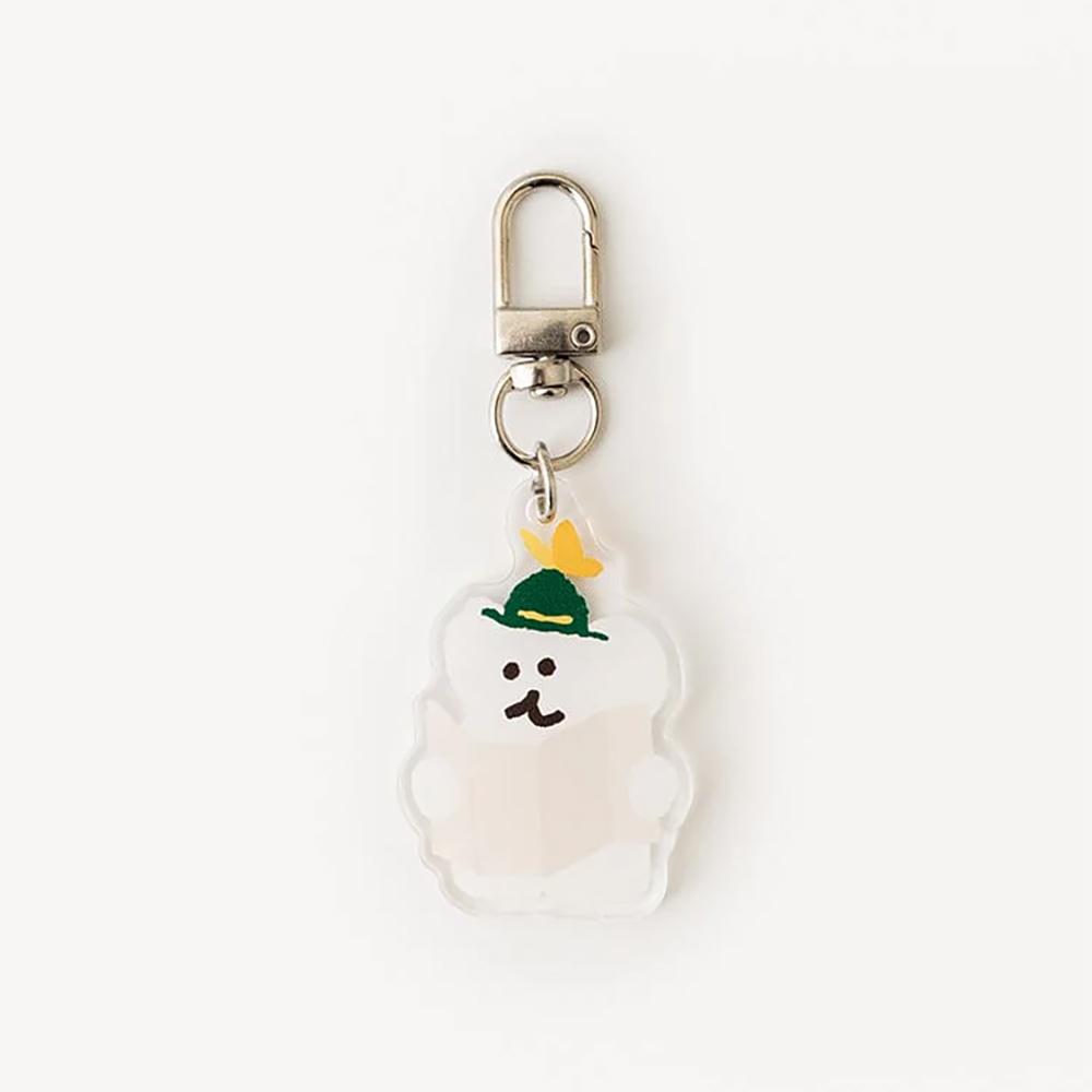 DinoTaeng Bobo In The Wood Acrylic Keyring VER.5