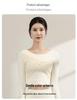 Women's High-End Mesh Backless Yoga Top - Long Sleeve, Nude Feel, for Pilates & Fitness