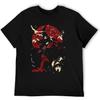 Men’s Anime Villain Inspired Graphic T-Shirt – Dark Cloak Mysterious Character Tee