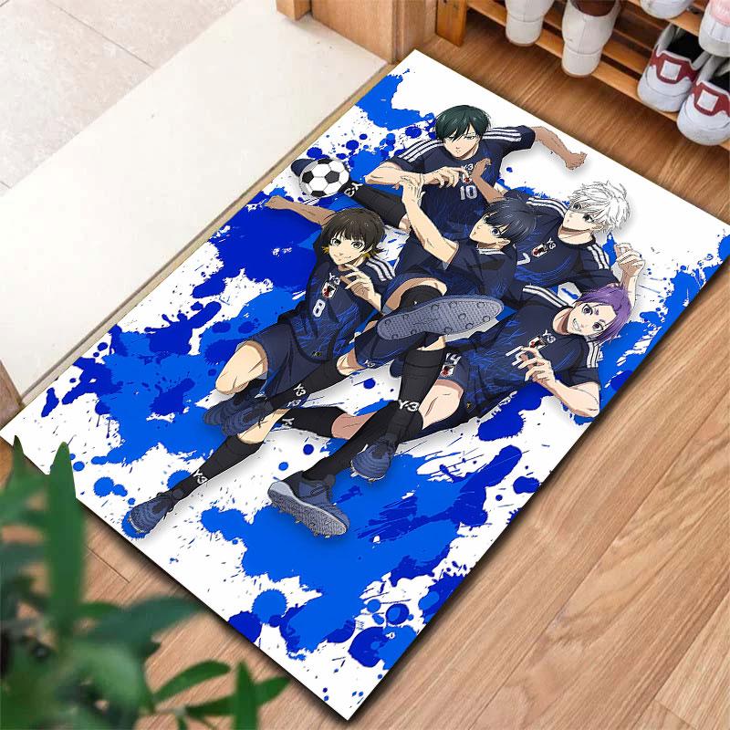 BLUE LOCK Carpet Rug for Living Room Bedroom Home Sofa Decoration,Kids play Non-slip Floor Mat