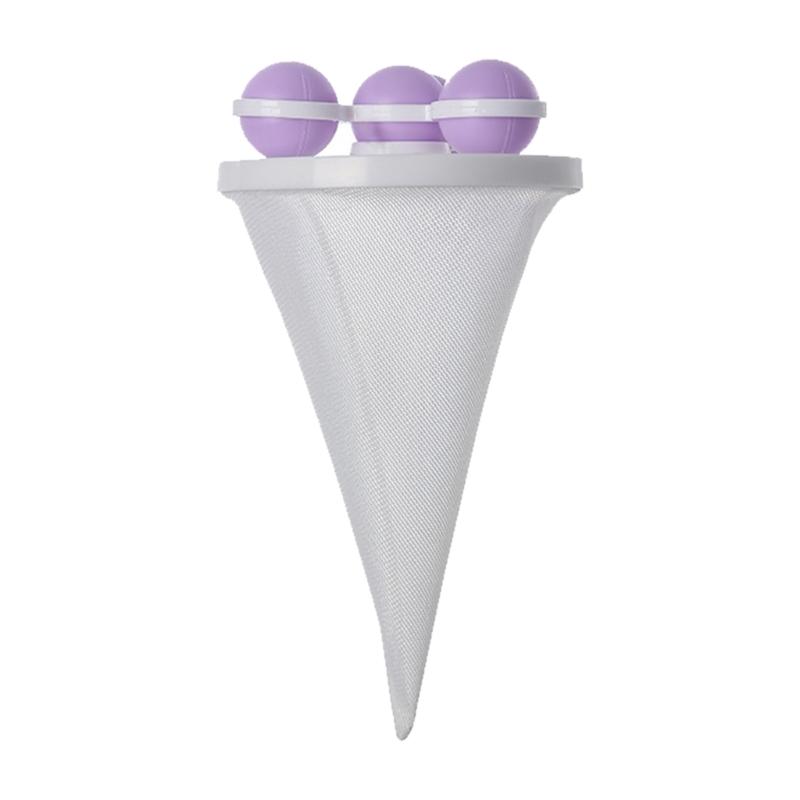 

Laundry Lint Trappers Nylon Mesh Washing Machine Filter Bag Efficient Pet Hair Catcher Universal Design Durable Reusable