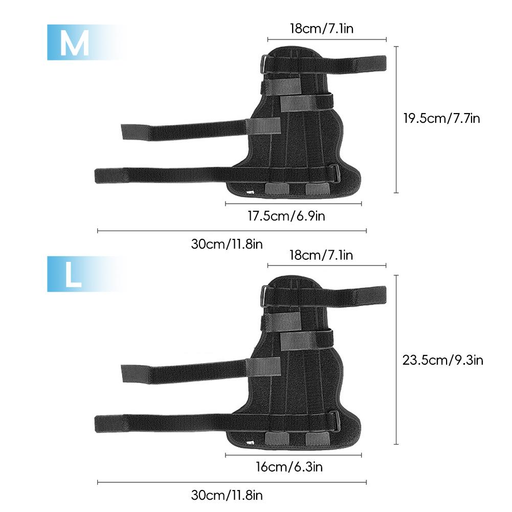 Broken Finger Stabilizer with Adjustable Strap for Fracture Breathable Sports Injury Finger Protector Pain Relief Gym Climbing