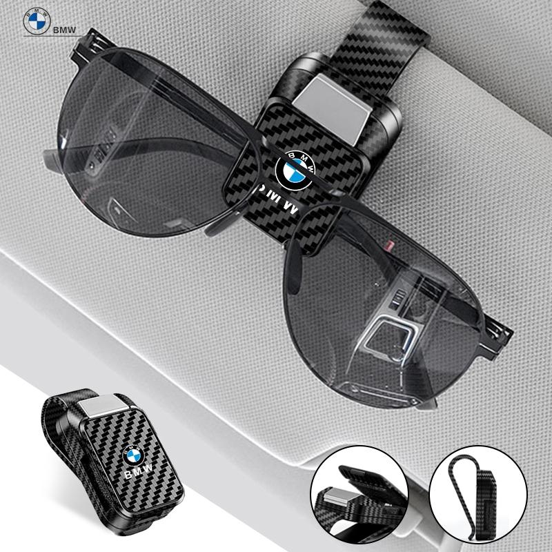 For BMW M3 M5 E70 F11 G20 F25 E30 F31 E83 F20 X1 X3 X5 X6 X7 1 3 5 Series Car Sunglasses Holder Glasses Ticket Card Storage Clip gjvc84