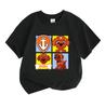 Kids Boys Girls Crew Neck Short Sleeve 100% Cotton T-Shirt Cute Red Water Rescue Dog Zuma Printed Casual Soft Comfortable Tees for Daily Wear Party Gi