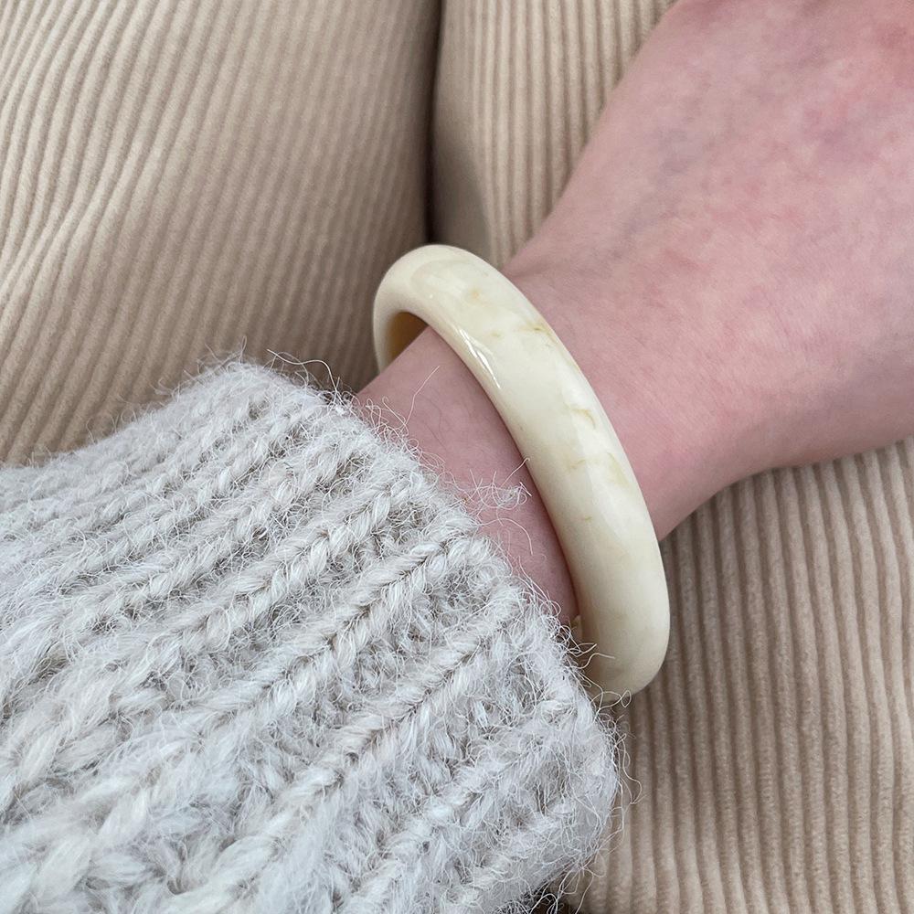 

Корейський мінімалістичний шикарний акриловий мармуровий браслет Дондемун для жінок