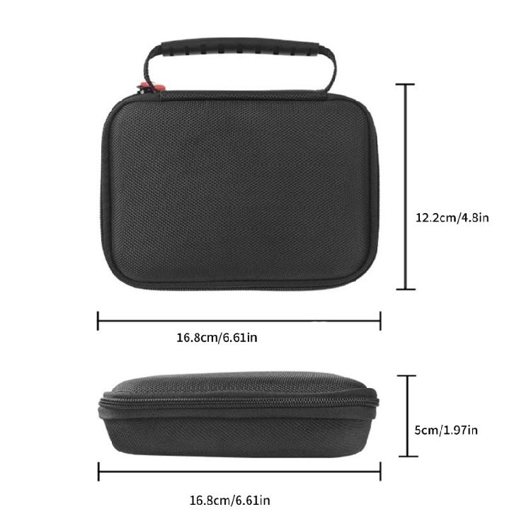 Storage Bag with Handle & Pocket EVA Bag Handheld Console Carrying Case Scratchproof Shockproof Bag for RG40XXV RG40XX V