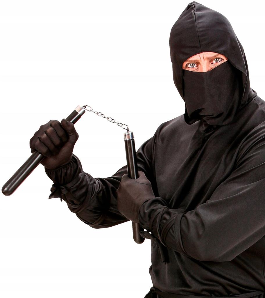 Broń Japońskiego Wojownika Samuraja Nunchaku Nunczako Ninja Gadżet Bal 30Cm