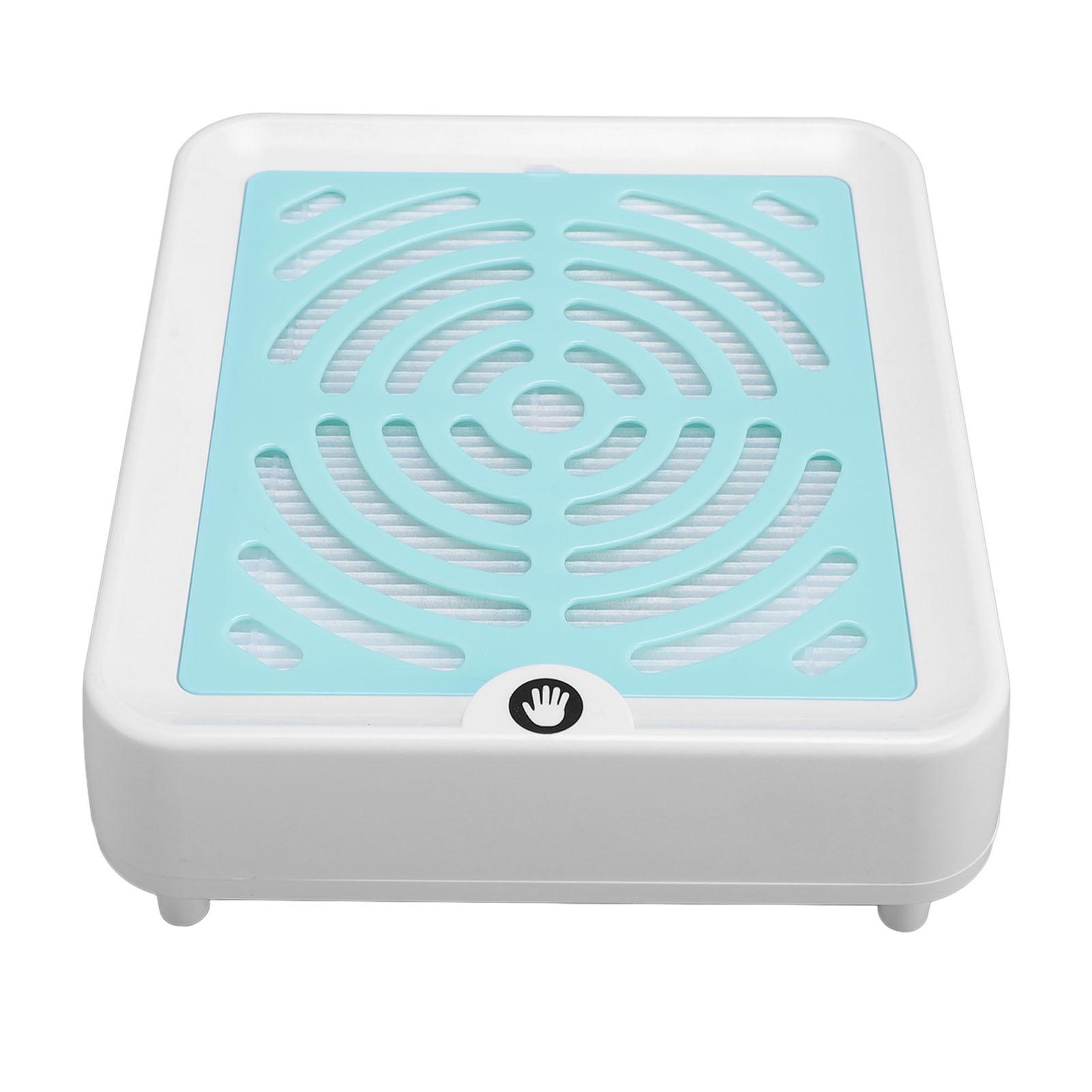 

Пылесос для ногтей 40 Вт Сильное всасывание Фильтр из тонкого волокна Портативный Автоматическая индукция Пылесос для ногтей EU Plug