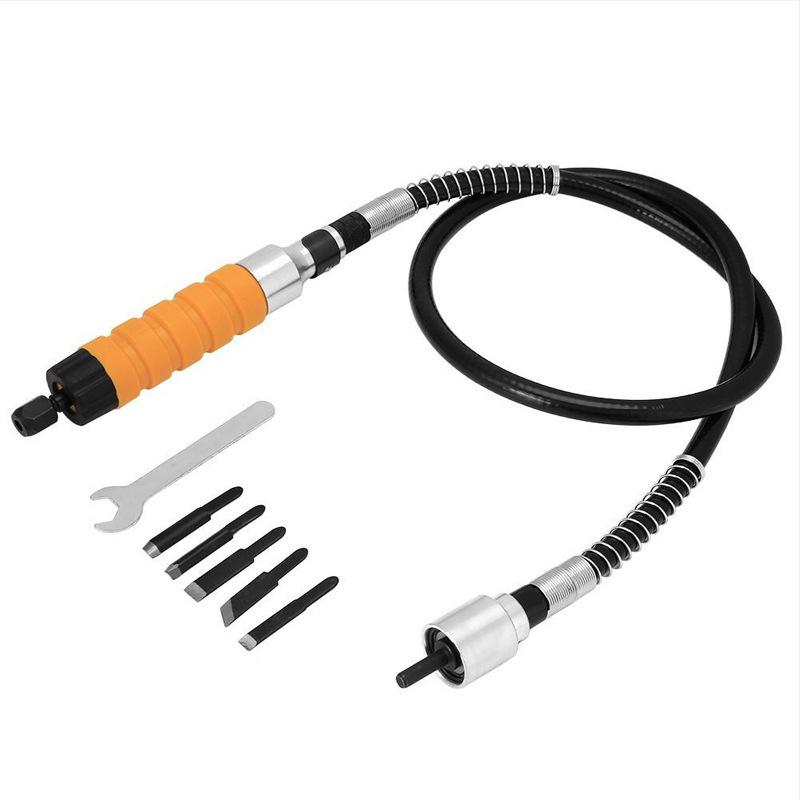 Electric Woodworking Carving Knife Set with Flexible Shaft and Grinder