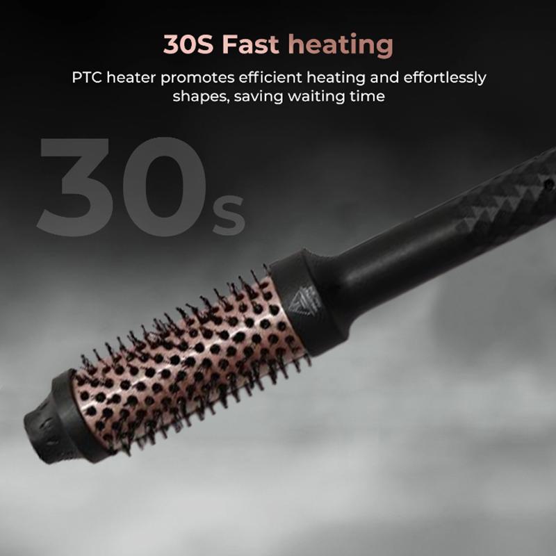 2 In 1 Hair Comb Ionic Hair Curler Hair Straightener Professional Curling Iron Heated Hair Styling Brush