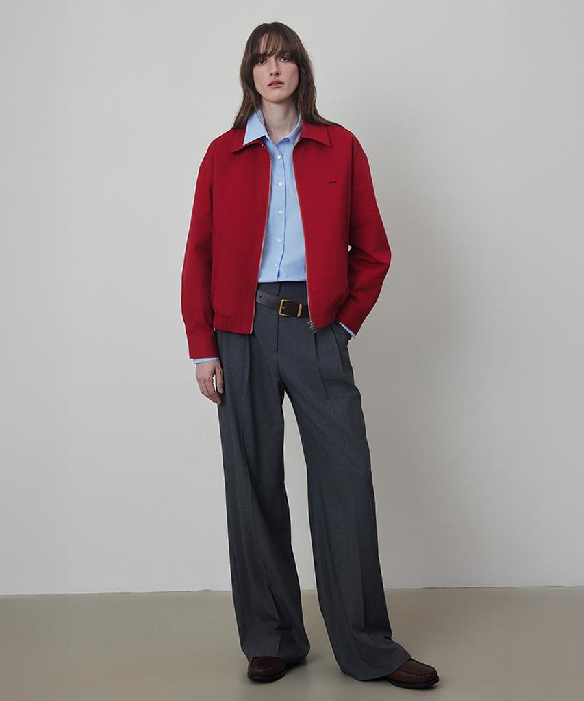 Kwinseulaebis Spring Back Banding Two-Tuck Slacks Trouser_Pants