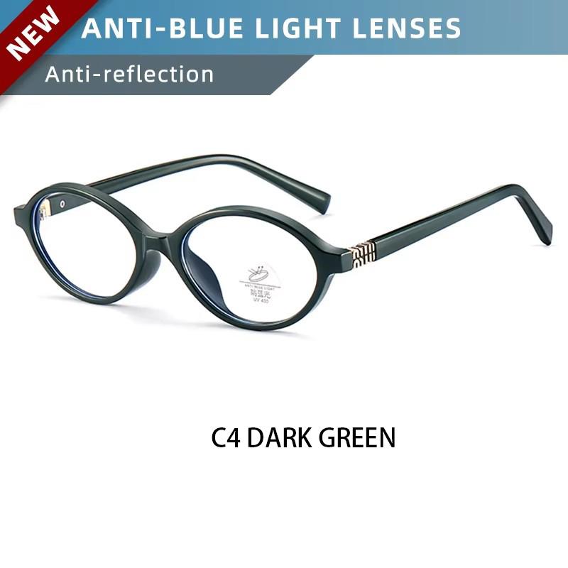 

KANDREA Classics Small Frames Anti Blue Ray Myopia Glasses Women Retro Oval Reading Glasses Anti-reflection Prescription Eyewear 0