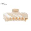 Anti Slip Hair Grips for Bun Pearlescent Claw Clip, Non-Slip Clip Women, Elegant Strong Styling Clips Long Hold Accessories Styling, Decorative Daily