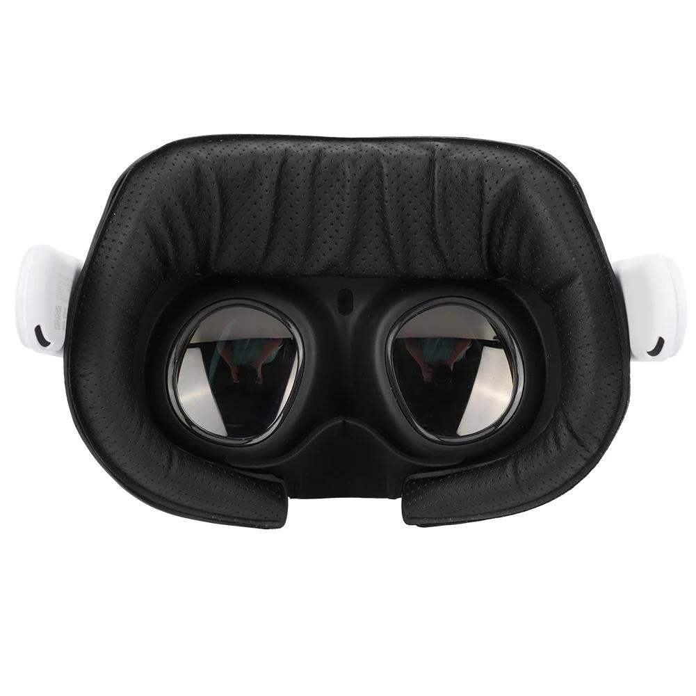 Obličejový kryt 6 v 1 pro Meta Quest 3 VR náhradní obličejové rozhraní PU kožená maska ​​proti prosakování nosní podložka pro příslušenství Quest3