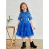 2-7Y Girls' Short Sleeve Top + Skirt Fashion Set Children's Skirt Suit