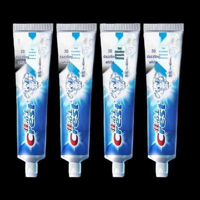 Crest 3D White Dual Action Toothpaste 120g (4-Pack)
