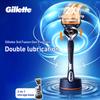 Gillette Fusion 5 ProGlide Razor Dual Lubricating Strips 2‑in‑1 Storage Base 360° Pivot Ball 5‑Nanometer Gradient‑Arranged Blades