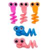 5Pcs Pencil Cap Animal Frog-shaped Portable Pencil Sleeve Kids Soft Silicone Topper Pencil Sleeve Handwriting Aid
