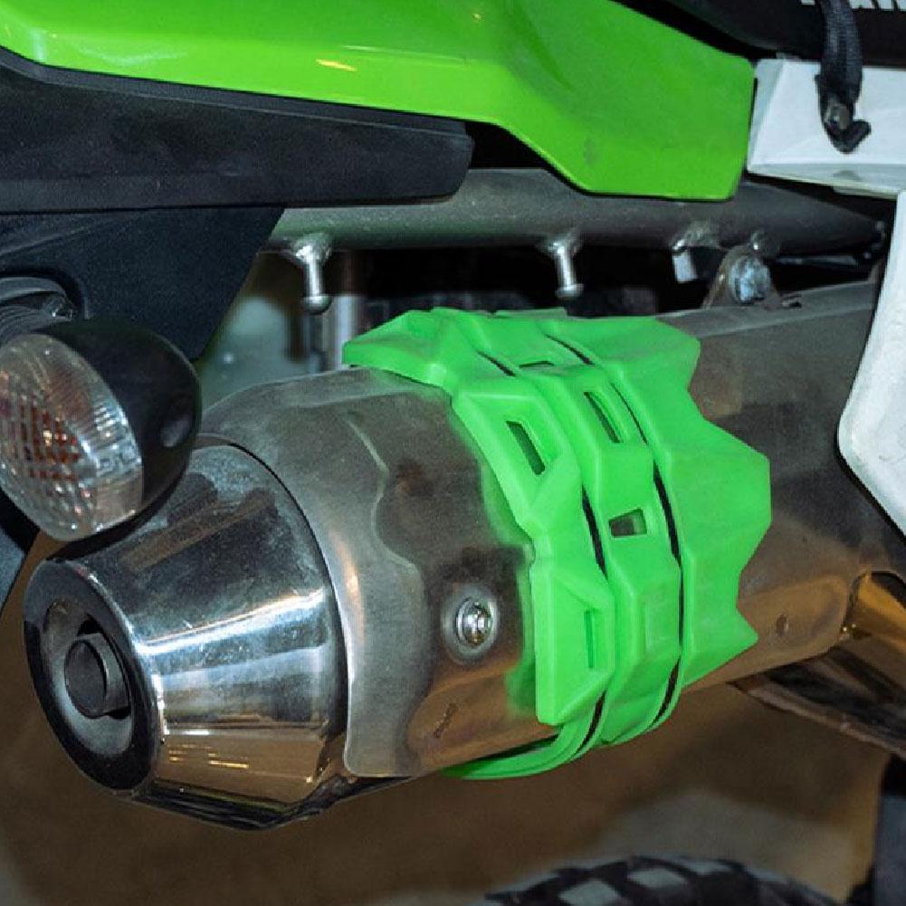 Universal Silicone Exhaust Tail Pipe Protector Cover And Decorative Protector Molding For KTM EXC EXCF 125 200 250