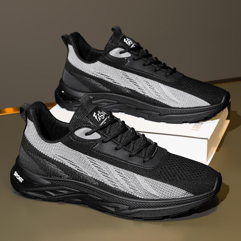 Mens Road Running Walking Shoes Max Cushioned Comfort  Durable Non Slip Breathable Athletic Tennis Cross Training Sneakers