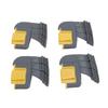 4pcs Cyclonic Scrubbing Brushes R0714400 for MX8 MX6 Robotic Pool Cleaner Replace Dirty Worn