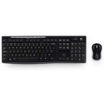 Logitech MK270 Wireless Keyboard and Mouse Combo Black