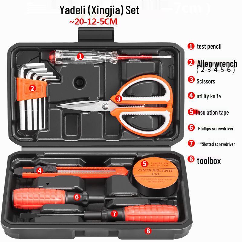 Multifunkční sada nářadí pro domácnost a autoelektrikáře