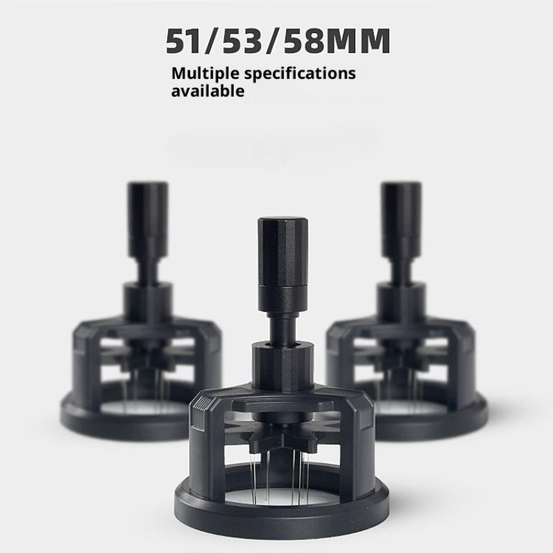 Espresso Rotating Coffee Powder Distributor Needle 51mm 54mm 58mm Stirrer Needle Distributor Magnetic Coffee Maker Accessories