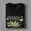 Graphic Printed Ateezed Lemon Drop 2025 Pop Music T Shirt for Men Women  100% Cotton Tee Shirt Short Sleeve Tops