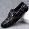 High Quality Mens Loafers Genuine Leather Men's Casual Shoes Brand Driving Shoes Male Comfortable Loafer Men All-match Moccasin