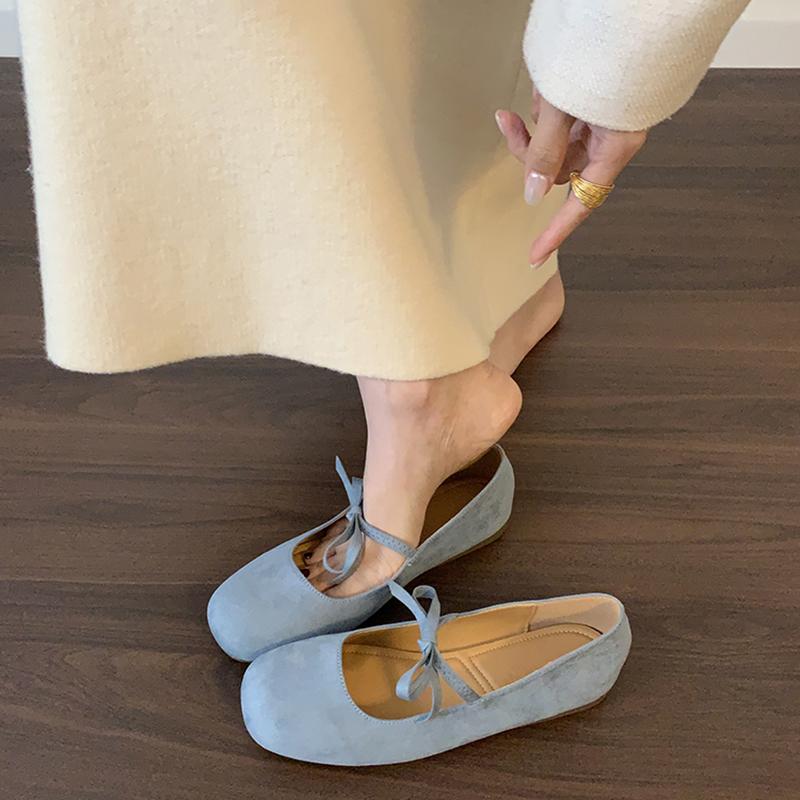 Spring Autumn Women Flats Round Toe Shallow Slip On Ladies Casual Ballet Shoes Eelgant Dress Shoes