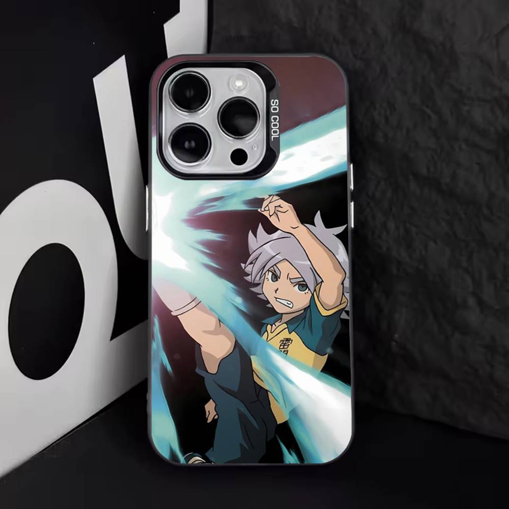 

I-Inazumas-S Aniem E-Eleven Phone Case For iPhone 17,16,15,14,13,12,11,Pro,Max,Plus,E,Air,Mini Black Tpu Cover iPhone14PRO