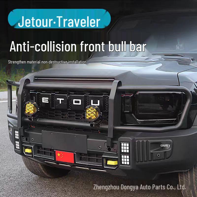Jetour Traveller Bull Bar: Front Bumper Anti-collision Off-road Accessory