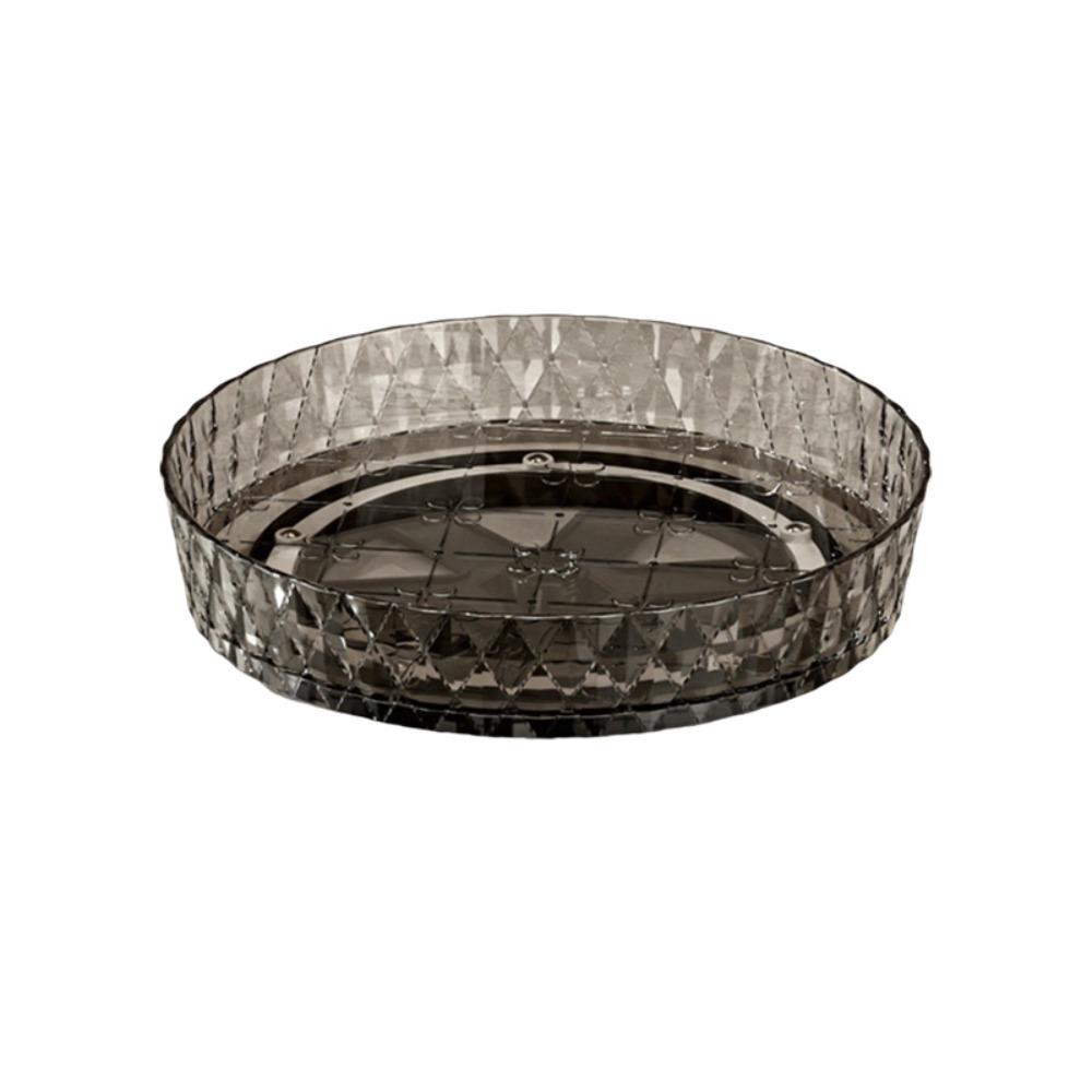 

Round 360 Degree Rotating Seasoning Rack Transparent Kitchen Seasoning Organizer Spice Rack Snack