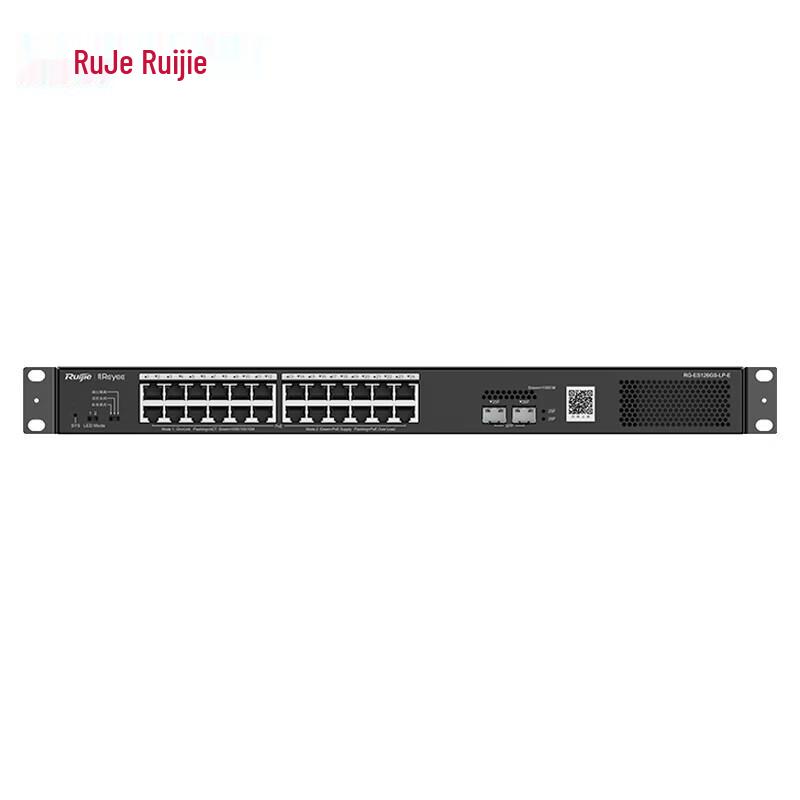 Ruijie 24-Port Gigabit Unmanaged PoE Switch