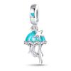 925 Silver Ocean Series Turtle Crab Charm Beads for 3mm Bracelet DIY Jewelry Making 100% Authentic