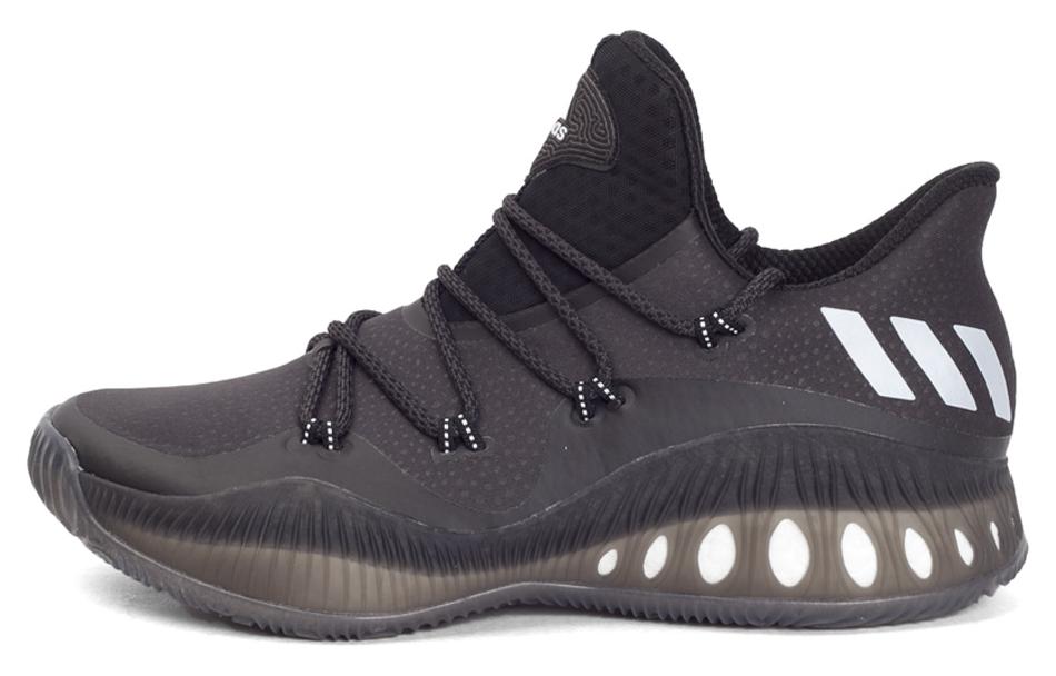 Adidas Crazy Explosive Comfortable Slip Resistant, Abrasion Resistant, Lightweight Low top Basketball Shoes Men s Black bb8365 42