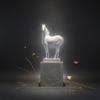Horse Statue Auspicious Gift Modern Resin Decor for Office Desk
