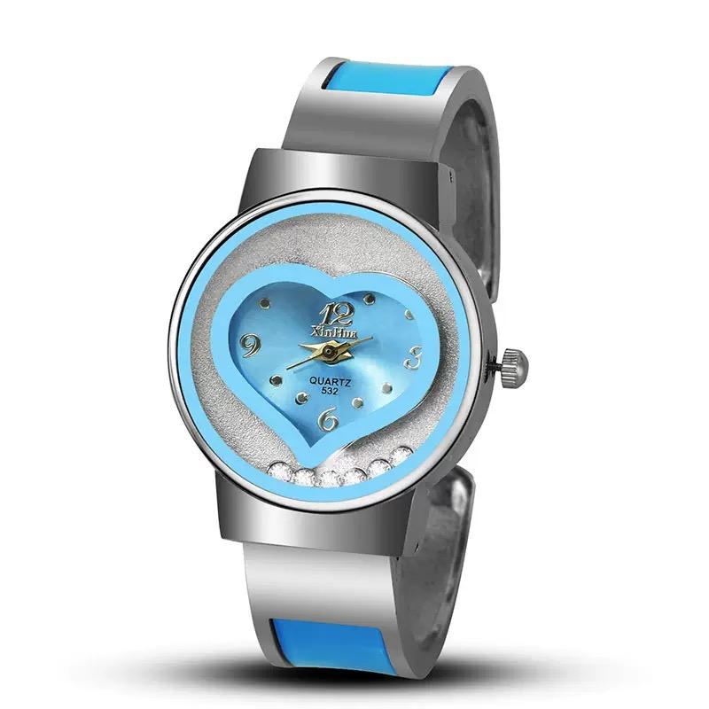 Xinhua Bracelet Ladies Watch Luxury Brand Stainless Steel Dial Quartz Watch Women Fashion Watch