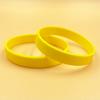 SW 2 PZ Braccialetto in Silicone Personalizzato Cinturino da Polso Colore Solido Cinturino da Mano Casual Anello di Gomma Braccialetto Sportivo in Gel di Silice Cinturino da Polso