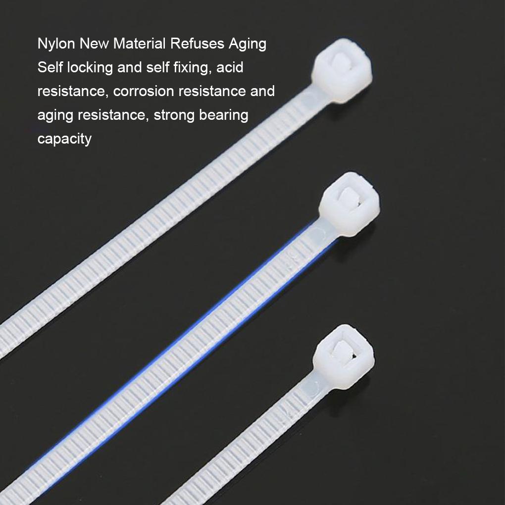 Wide Application Self-locking Cable Ties For Versatile Nylon Cable Ties Resistant To Aging
