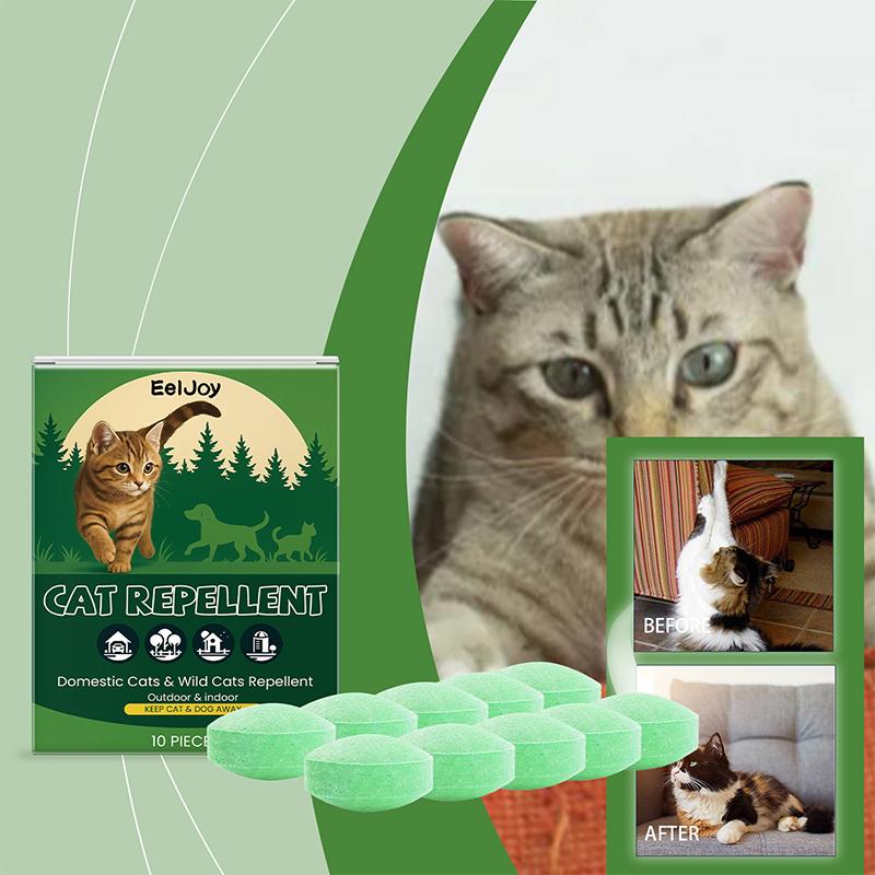 Kattenafweermiddel Buiten, Hondenafweermiddel, Natuurlijke Pepermuntolie Katten- en Hondenschrik Buiten en Binnen, Houd Katten Uit Tuin Permane