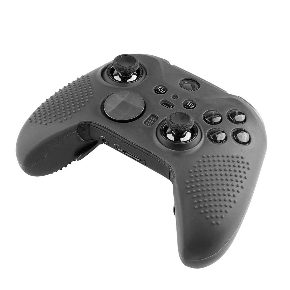 

For Xboxone Elite Series 2 Case Controller Protective Cover Studded Grip Skin Cover ForXboxElite Series 2 Gamehandle Shell чорний