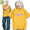 Cosplay Anime Sakamoto Days T Shirts Cos Costume Sakamoto Tarou Tshirt Oversized Short Sleeve Retro Tops Tees Unisex Girls