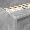 Kids Bunk Bed Concrete Grey 80 x 200 cm Engineered Wood