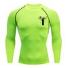 Comfortable Fitness T-shirt Men Guts Griffith Graphic Breathable Slim Fit Top Summer Gym Jogging Training Elastic Fitness Suit